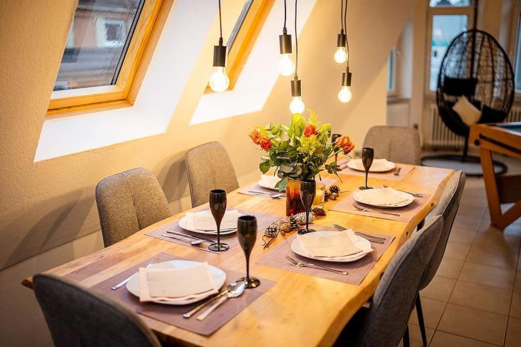 Ferienwohnung Loft Mit Billard-Tisch Und Ps4 Wuppertal Exterior foto