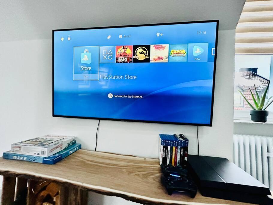 Ferienwohnung Loft Mit Billard-Tisch Und Ps4 Wuppertal Exterior foto